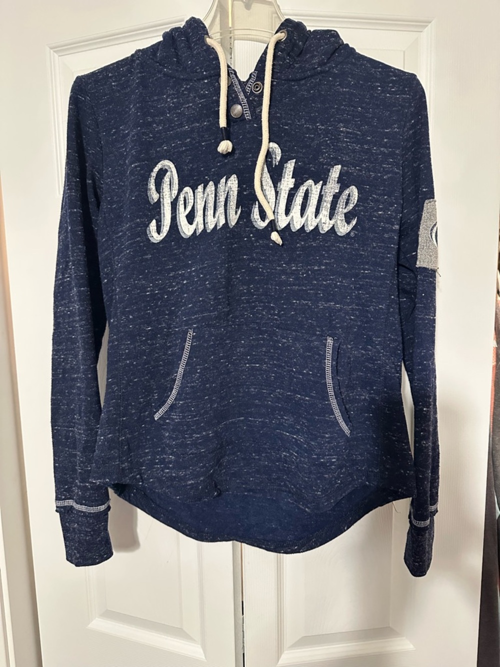 Penn State Navy Blue Hooded Pullover Sweatshirt
